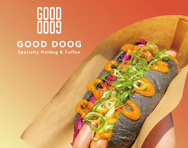 GOOD DOOGのスペシャリティホットドッグ
