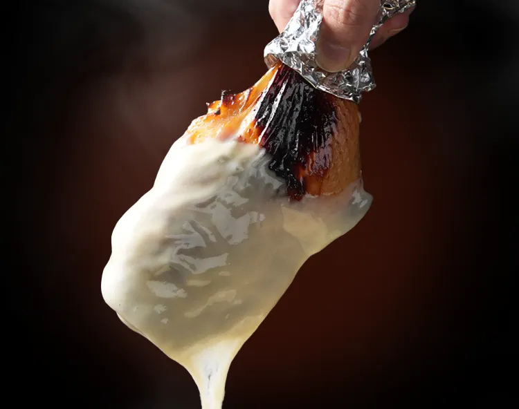 A.L.Cキッチンのチーズフォンデュチキン