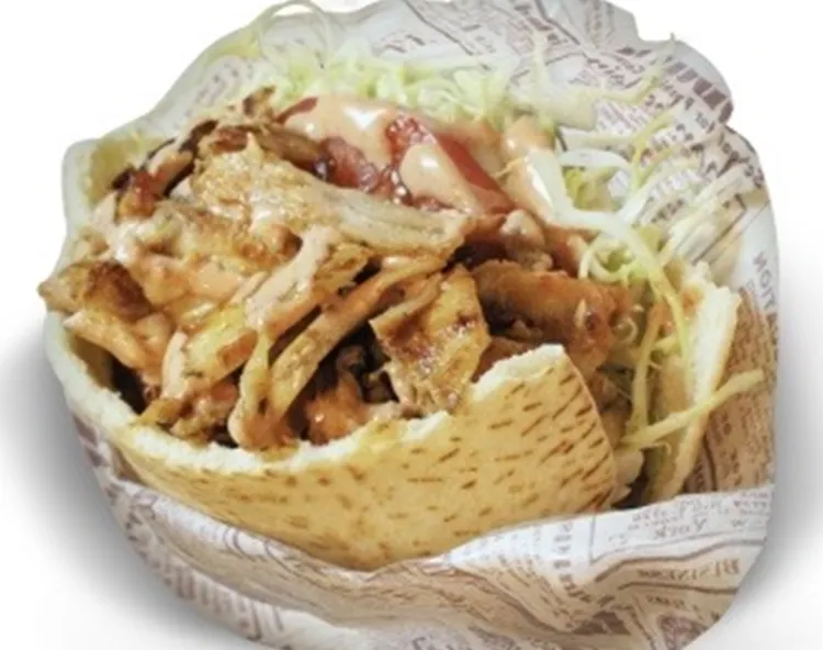 アリババケバブのケバブサンド