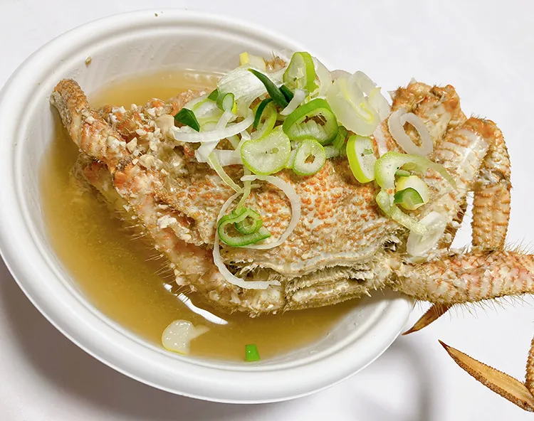 北の海の森昆布森アツマル水産 北海道厚岸産カニ汁