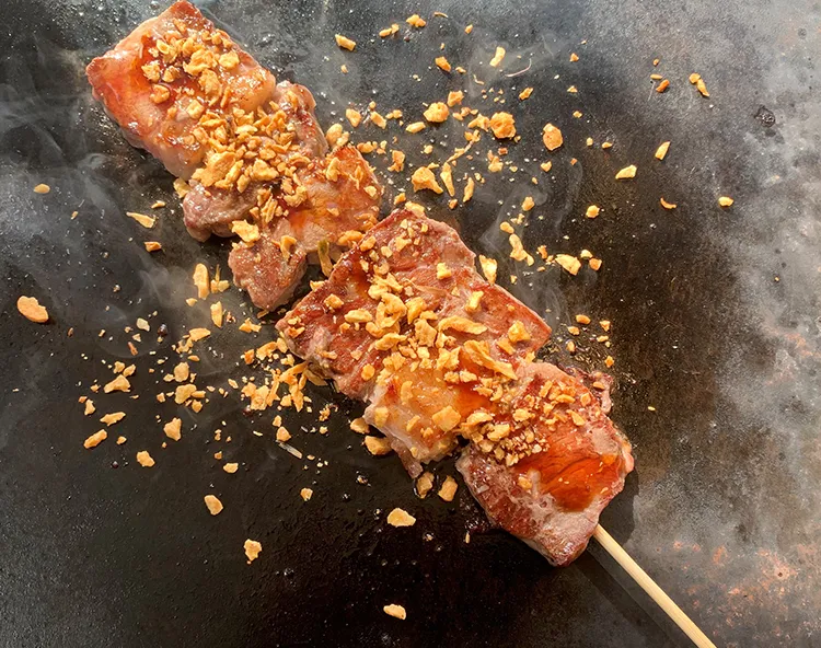 UJカンパニー ガーリックステーキ串