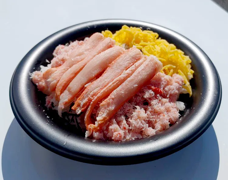 福元商店 カニ丼