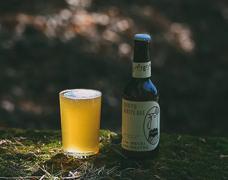 オハヨーホワイト　ペッカリービール（上伊那ぐるめ）