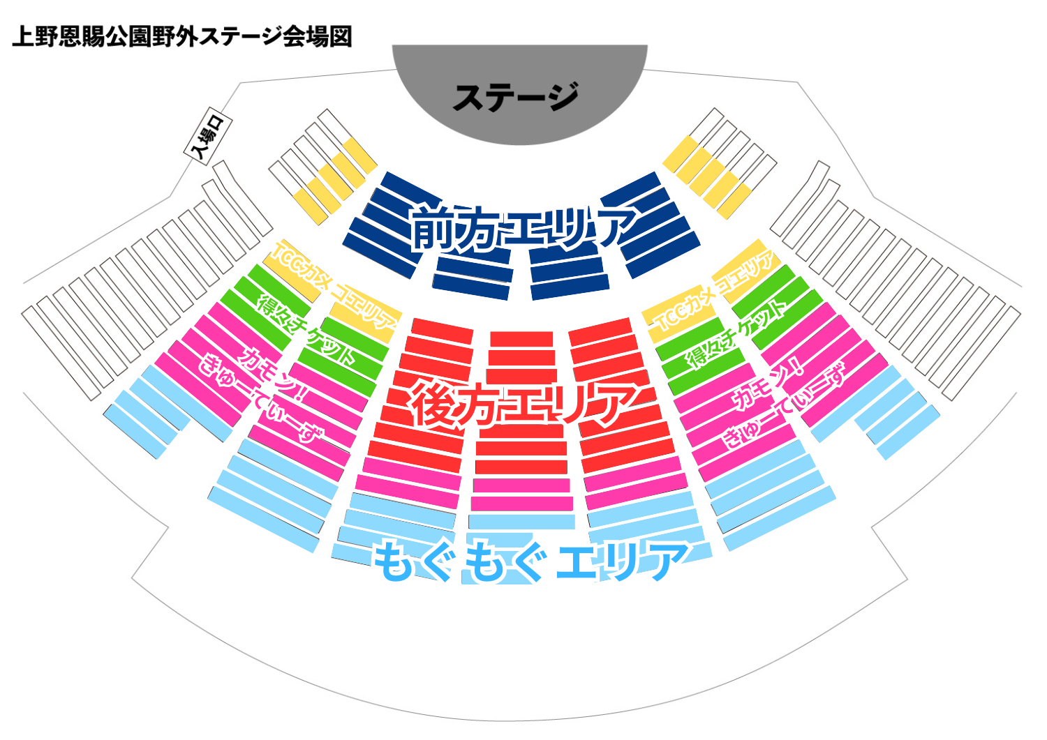 ステージ案内図