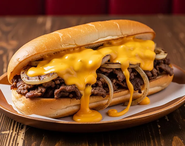 ビストロたしろ チーズステーキサンド