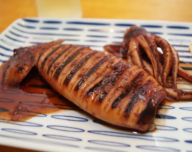 食堂新 イカ丸ごとセット