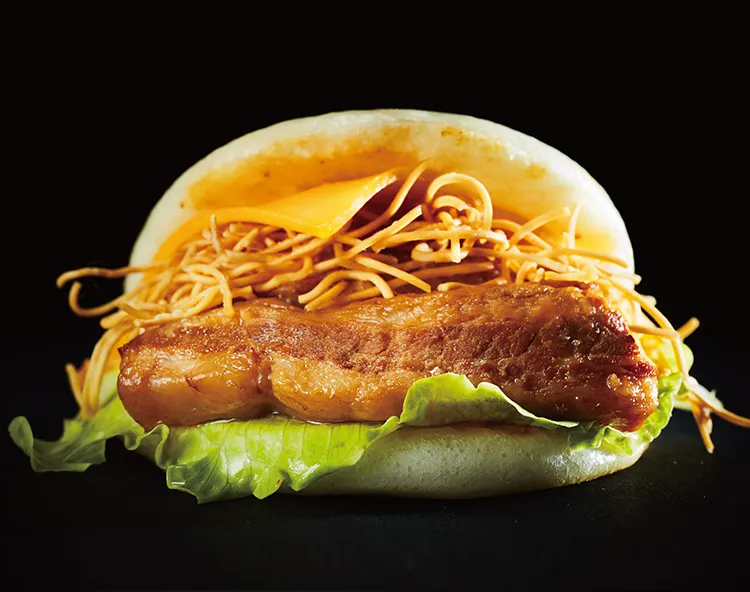 三代目岩崎本舗 長崎角煮バーガー