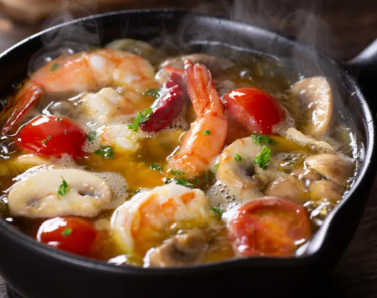 とり途家 アヒージョ