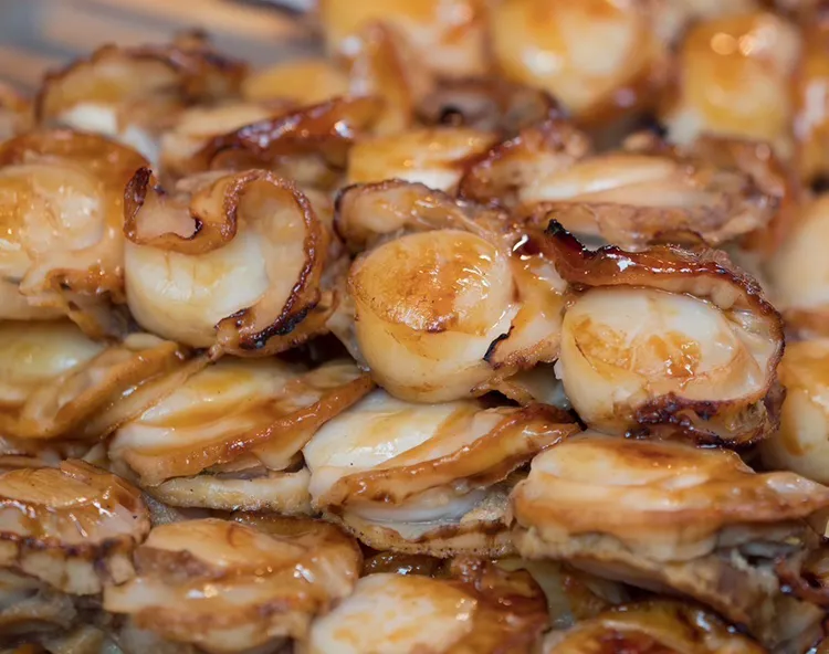 アオモリヤ ホタテ串バター醬油焼き