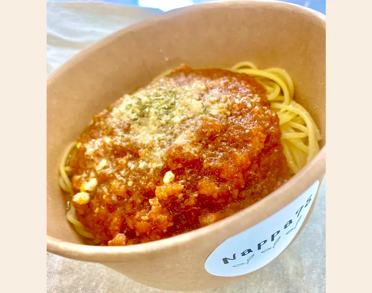 纏(まとい) ミートソースパスタ